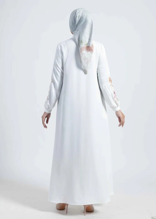 Gamis Lengan Bordir